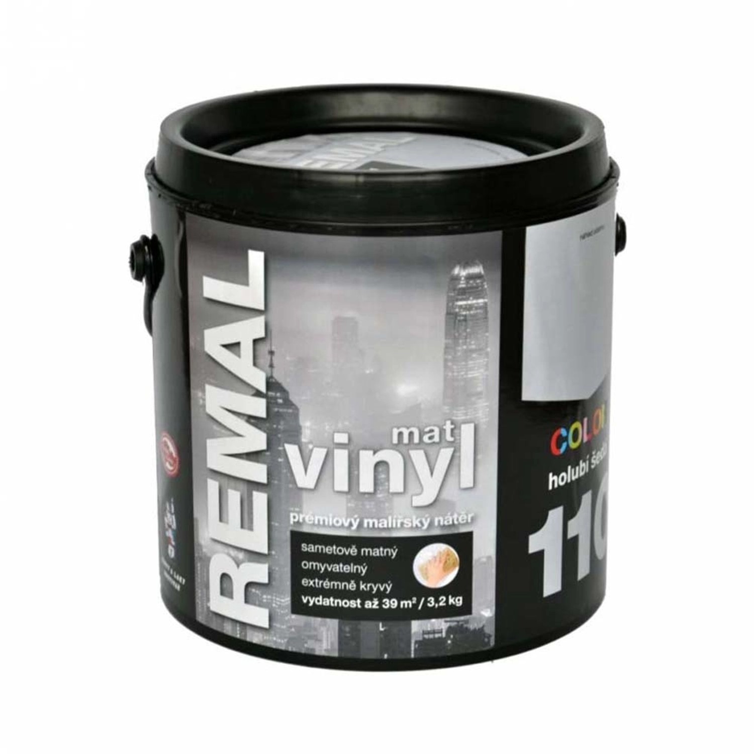 Remal Vinyl Color mat holubí šedá 3,2kg