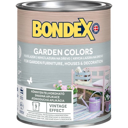 BONDEX Krycí lazura na dřevo Garden Colors Vanilla 0,75 l