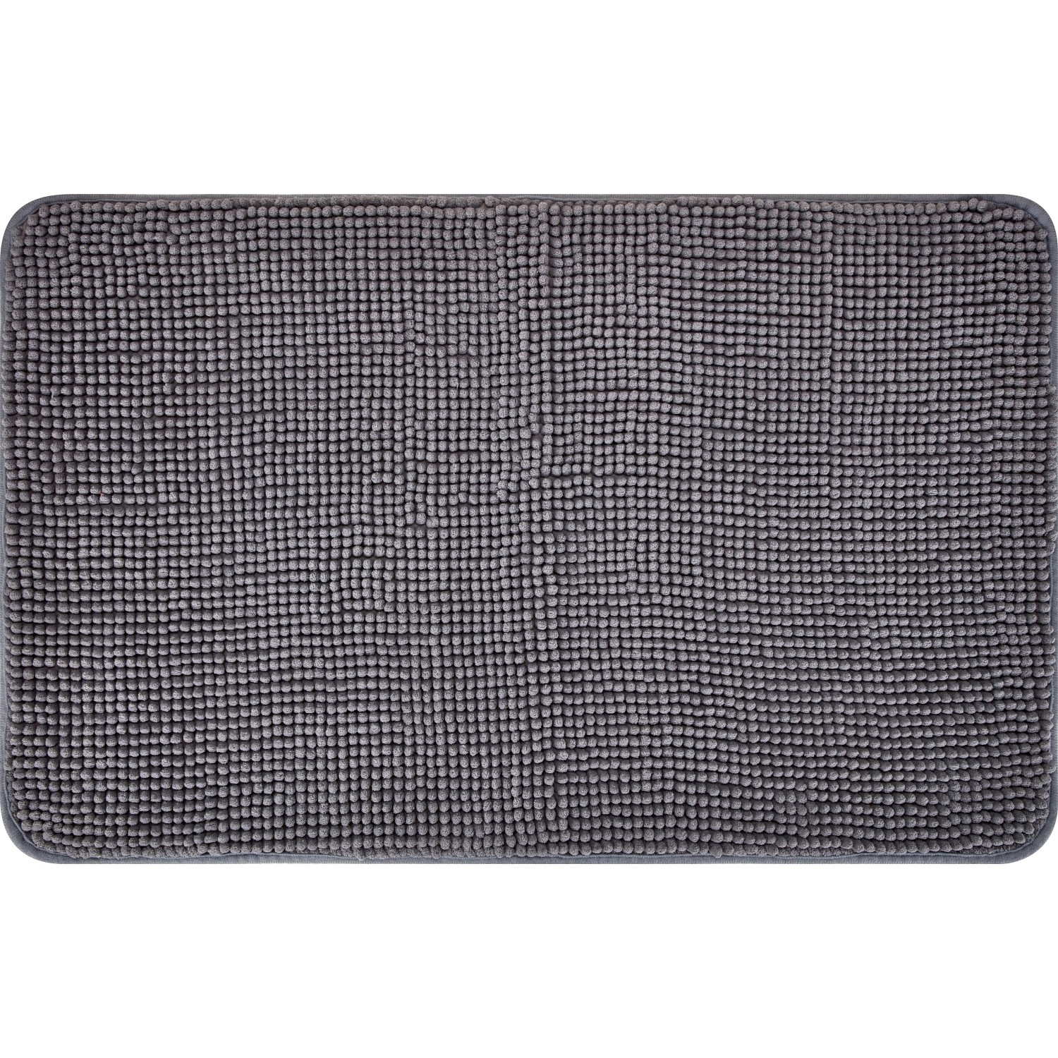 baliv Koupelnová předložka z polyesteru, tmavě šedá, 50 x 80 cm