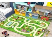 LUANA Dětský koberec - Silnice 80 x 120 cm LUANA Dětský koberec - Silnice 80 x 120 cm