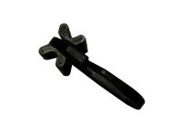 Gardinia X kloubové kluzáky, černé, 25 ks, 6 mm Gardinia X kloubové kluzáky, černé, 25 ks, 6 mm