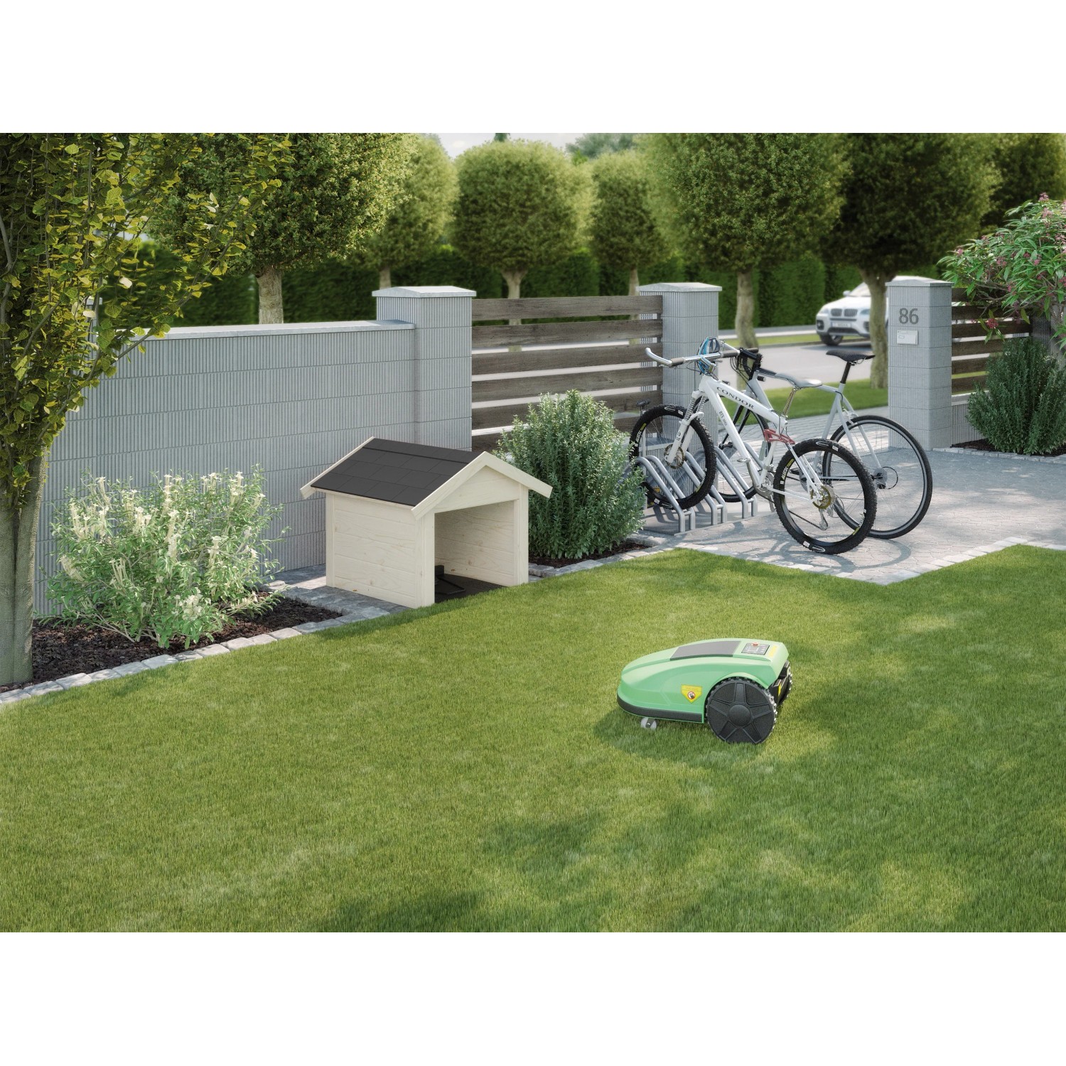 Weka Garáž pro robotickou sekačku přírodní nakoupit u OBI