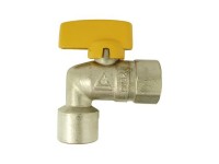 Kulový ventil pro plyn, roh FF 1/2