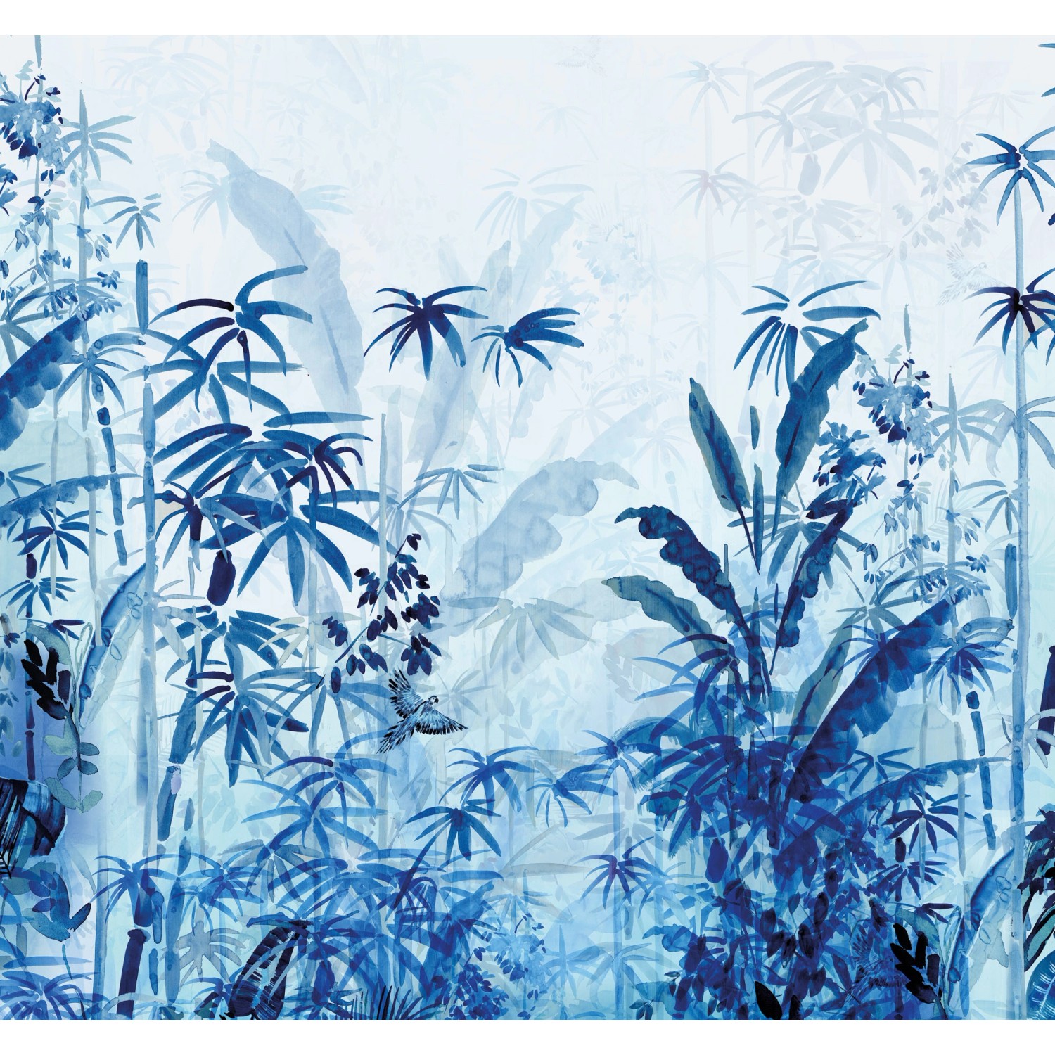 Komar Vliesová fototapeta Blue Jungle 300 x 280 cm