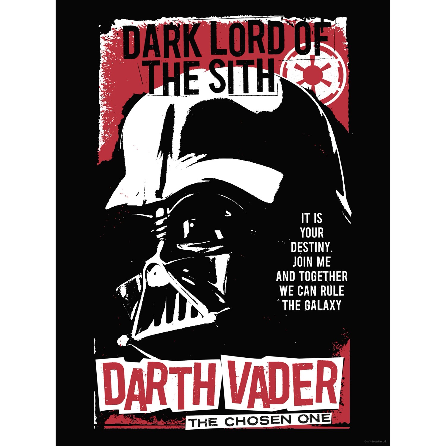 Komar Plakát Star Wars Darth Vader The Chosen One 30 x 40 cm