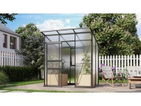 Vitavia Skleník Palma 3250 HKP 6 mm, černý, 169/210 x 192 x 130 cm