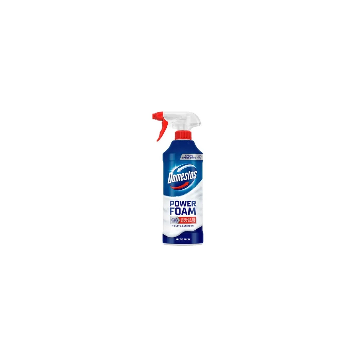 Domestos Pěnový čistič toalet a koupelen Power Foam Arctic Fresh 435 ml