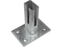 Floraworld Patka 10x15 cm pro plotový sloupek 60 x 40 mm pozinkovaná