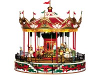 Lemax Vánoční dekorace vánoční kolotoč