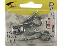 D.I.P. Oko zavřené s vrutem, znb, 4 ks, 50 x 10 x 4 mm