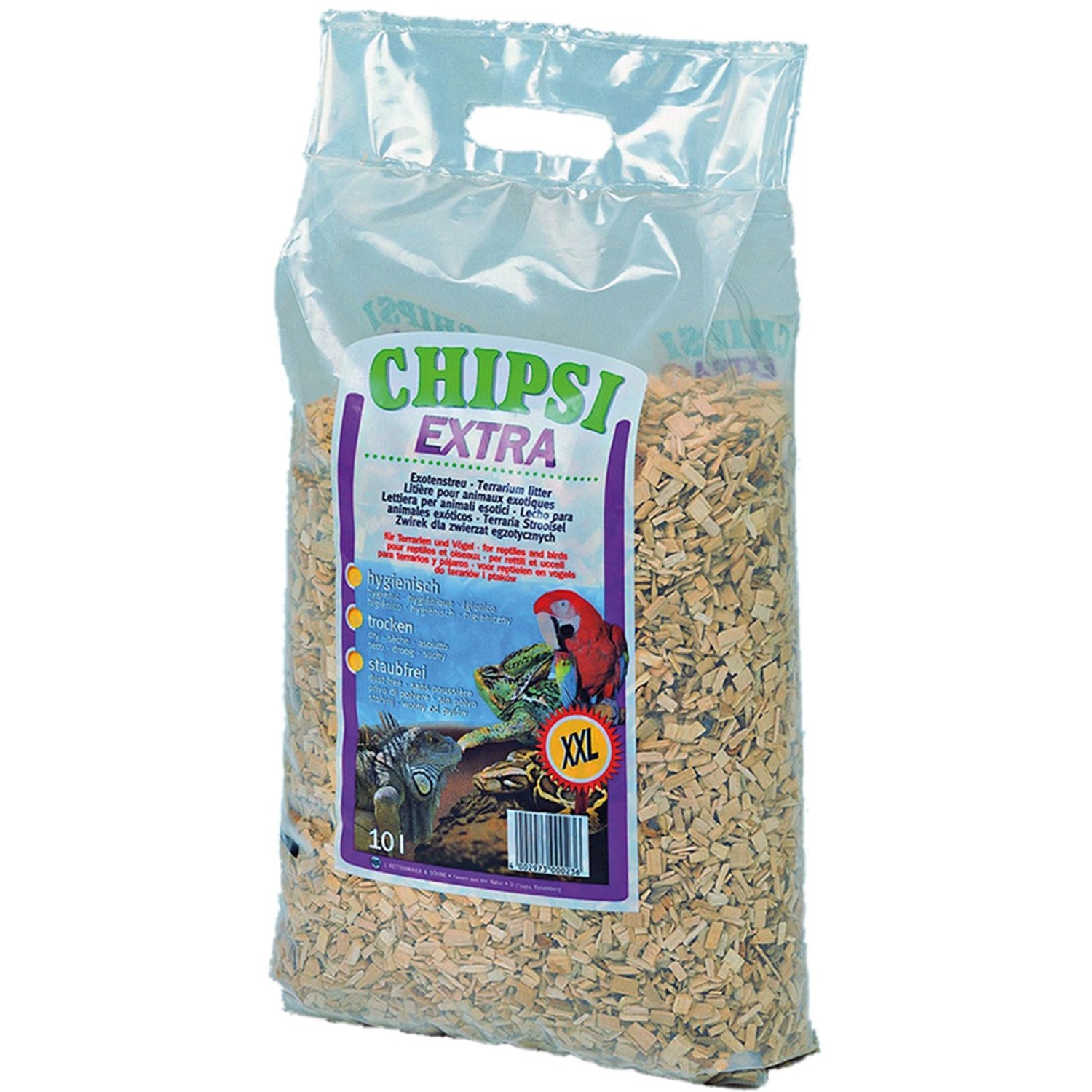 JRS Granulát do terárií a ptačích klecí Chipsi Extra XXL, 2,8 kg