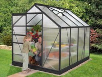 Vitavia Skleník Venus 5000 HKP 4 mm, černá, 195 x 257 cm, 5 m2