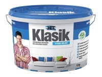 HET Klasik Interiérová disperzní bílá malířská barva 4 kg
