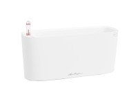 Lechuza Samozavlažovací truhlík DELTA 10 bílá matná, 30 x 11 x 13 cm