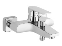 Novaservis Nástěnná vanová baterie Algeo Square 82020/1,0 bez přísl., 150 mm