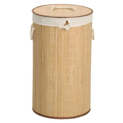 Zeller Present Bambusový koš na prádlo, 55 l, pr. 35 x 60 cm