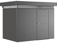 Biohort Plechový zahradní domek CasaNova 3 x 2 tmavě šedá, 230 x 330 cm, P