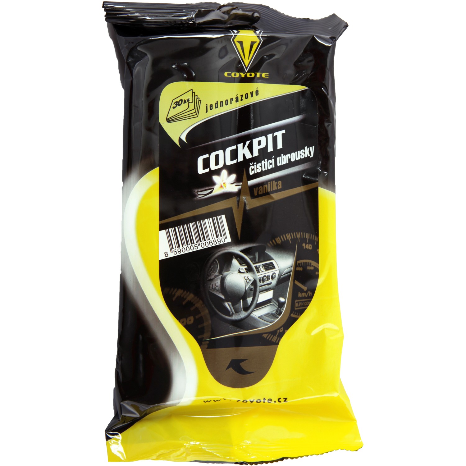 Coyote ubrousky cockpit vanilka 30 ks