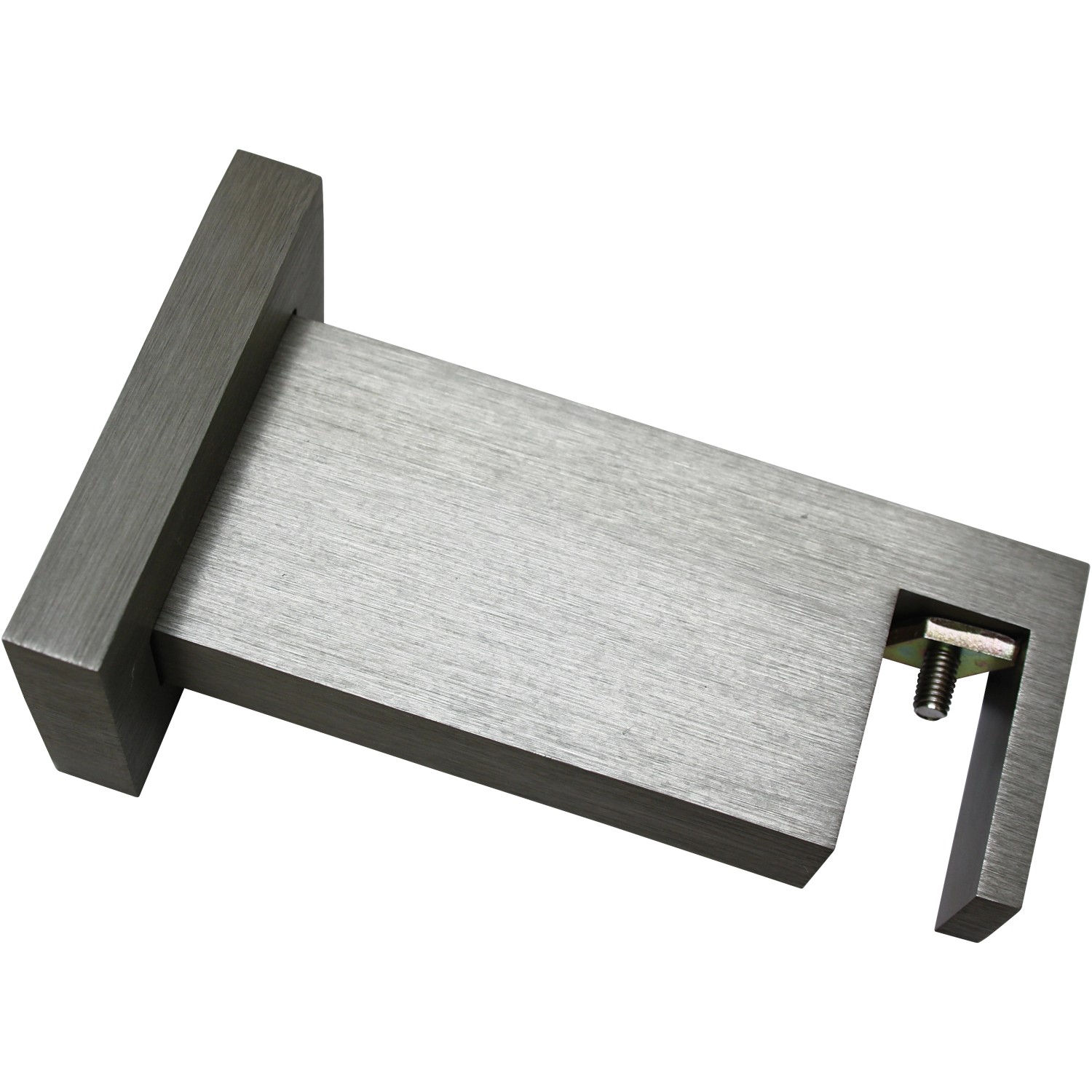 Gardinia Držák Luxor Slim pro Gardinia Luxor hranatý kartáčovaná ocel