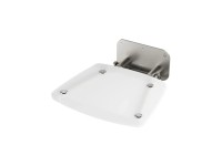 RAVAK Sprchové sedátko Ovo B II opal/nerez RAVAK Sprchové sedátko Ovo B II opal/nerez