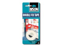 BISON Oboustranná lepicí páska DOUBLEFIX, 1,5 m x 19 mm