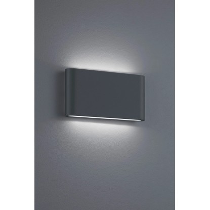 Trio Nástěnné LED svítidlo Thames antracitové