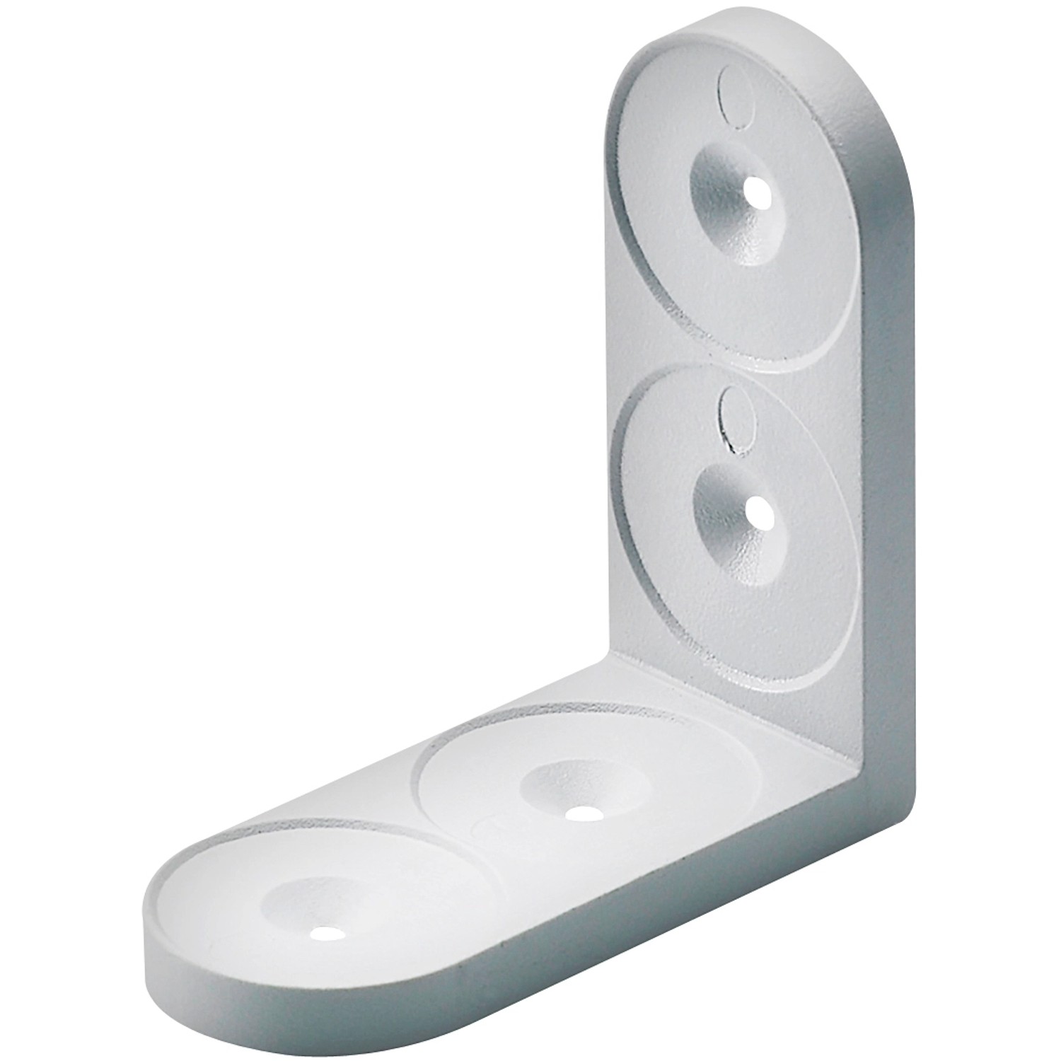 Hettich Plastový úhelník bílý