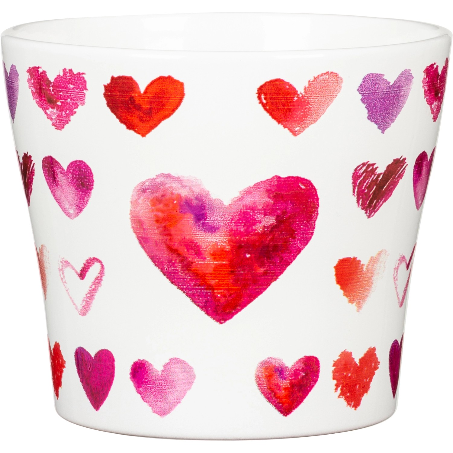 Scheurich Obal na květináč 808 Heartbeat, pr. 15 x 12,8 cm