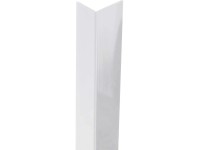 Arcansas Samolepící úhlový profil PVC bílý 10 x 10 x 2600 mm Arcansas Samolepící úhlový profil PVC bílý 10 x 10 x 2600 mm
