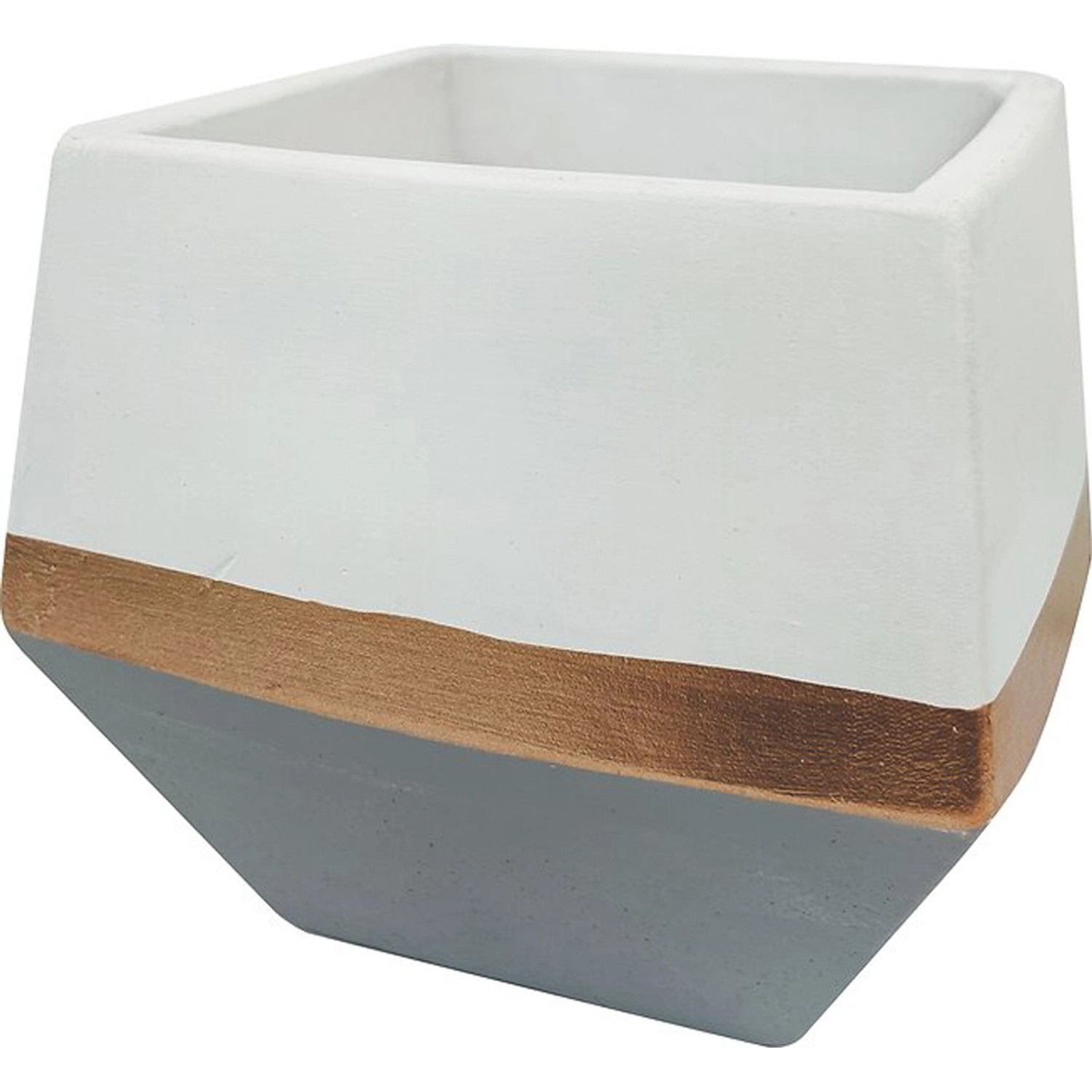 Květináč cementový hranatý Design 5