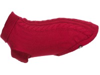 Trixie Svetr pro psy Kenton, červený, vel. XS: 27 cm