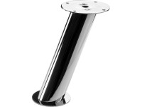 Hettich Pultová konzola kulatá 165 mm x průměr 40 mm chromovaná ocel, 2 ks