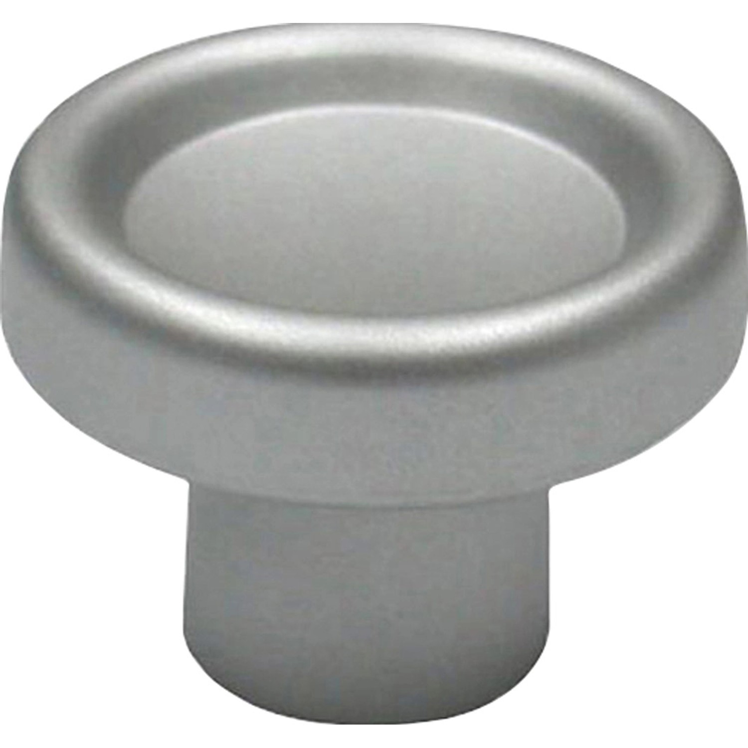 Knoflík 0291 plast stříbrný 28 mm x 28 mm x 20 mm