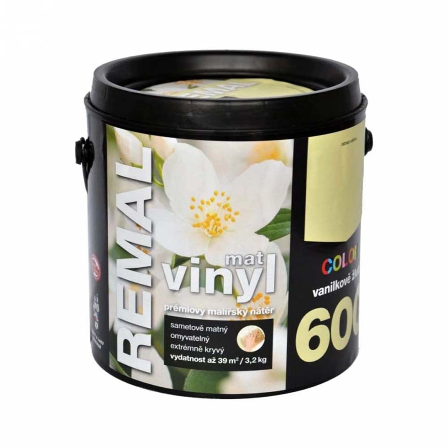 Remal Vinyl Color mat vanilkově žlutá 3,2kg
