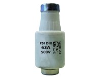 Pojistka DIII/E33, 63 A pomalá, 5 ks