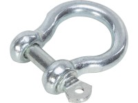 LUX-TOOLS Zahnutý třmen omega, pozinkovaný, pr. 6 mm