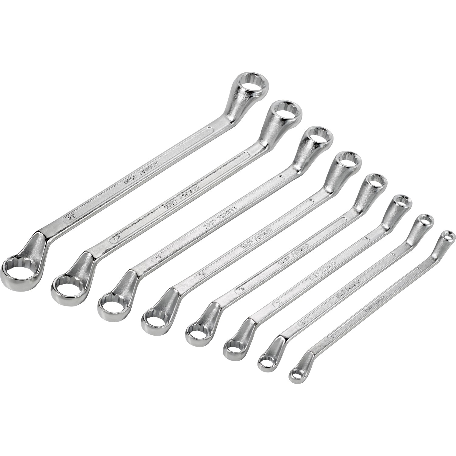 LUX-TOOLS Sada očkových klíčů oboustranných 8dílná