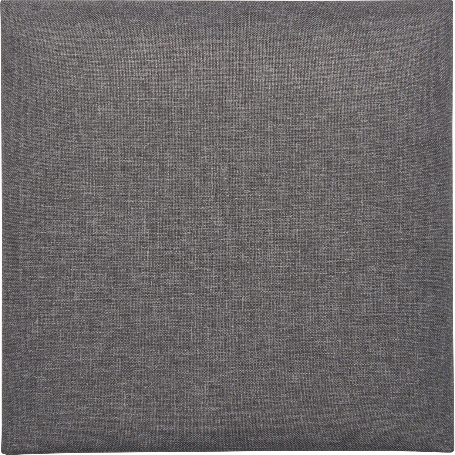 Nástěnný polstr čtverec 30 cm x 30 cm tmavě šedý strukturovaný