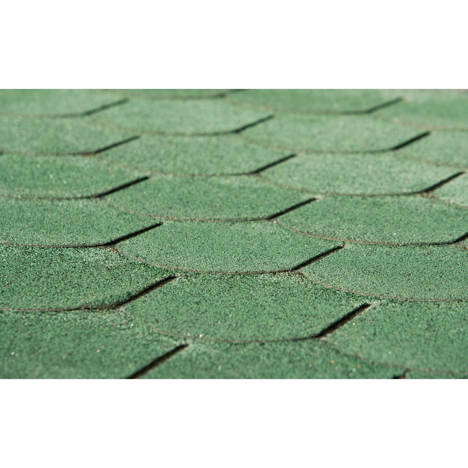 Weka Střešní šindele bobrovka, zelená, 3 m2