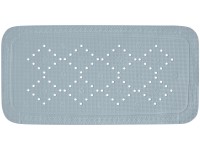 Spirella Podložka do vany Alaska světlá šedá 71 x 36 cm