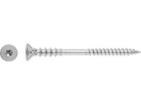 Seřizovací šroub se zápustnou hlavou TX25 bíle pozinkovaný 6 x 70 mm, 50 ks