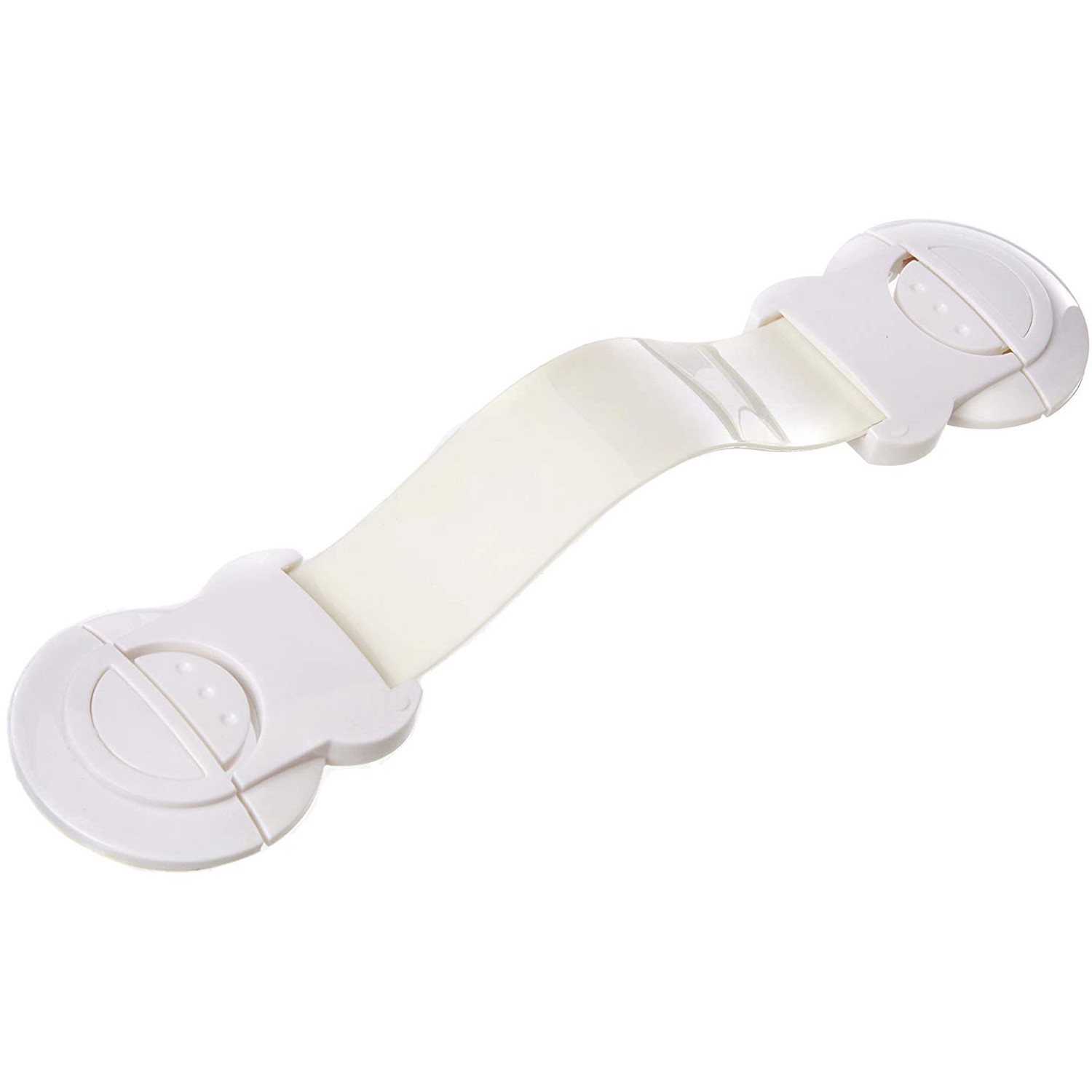 Dětská pojistka na skříňky a šuplíky Danni, bílá, 1 ks