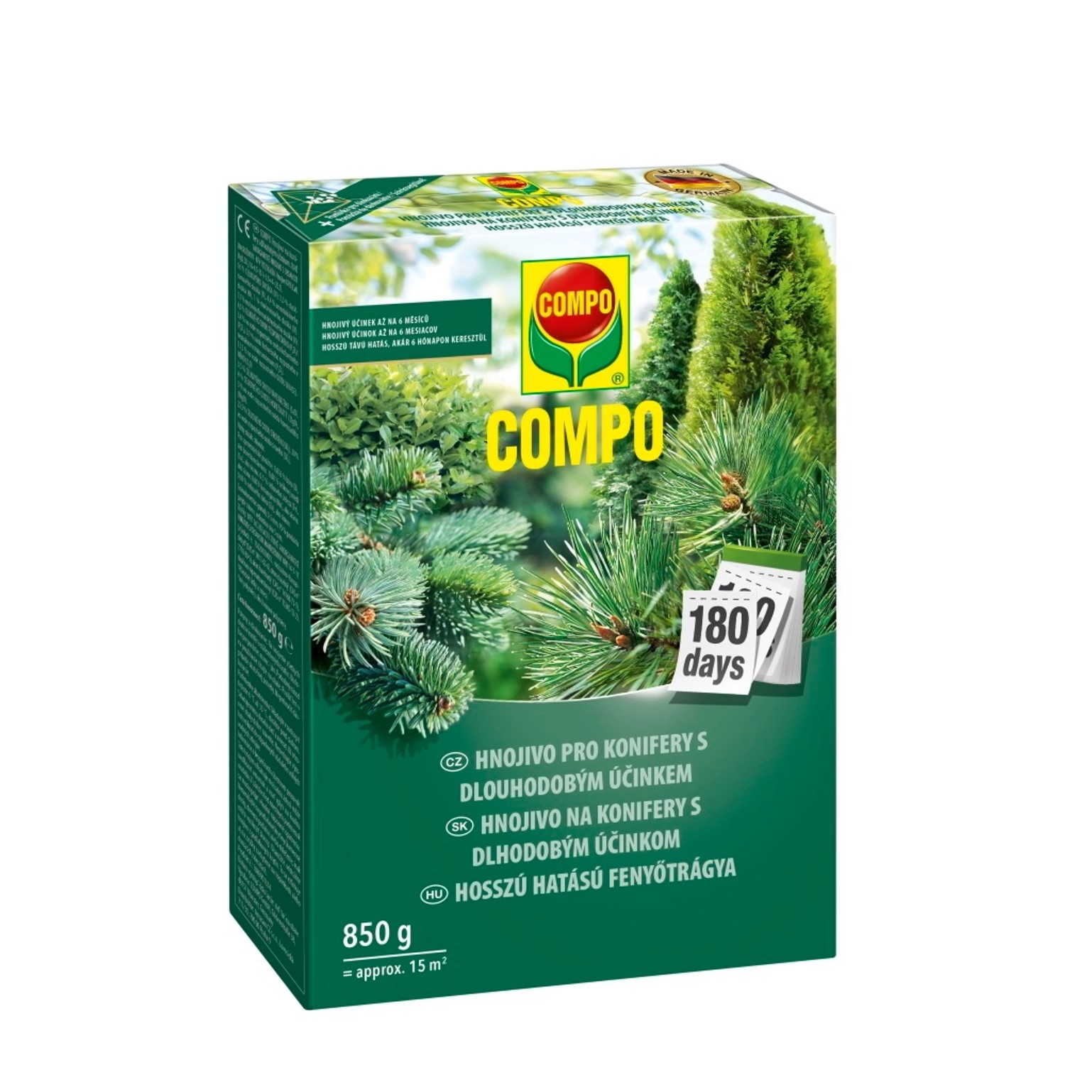 COMPO Hnojivo pro konifery s dlouhodobým účinkem 850 g