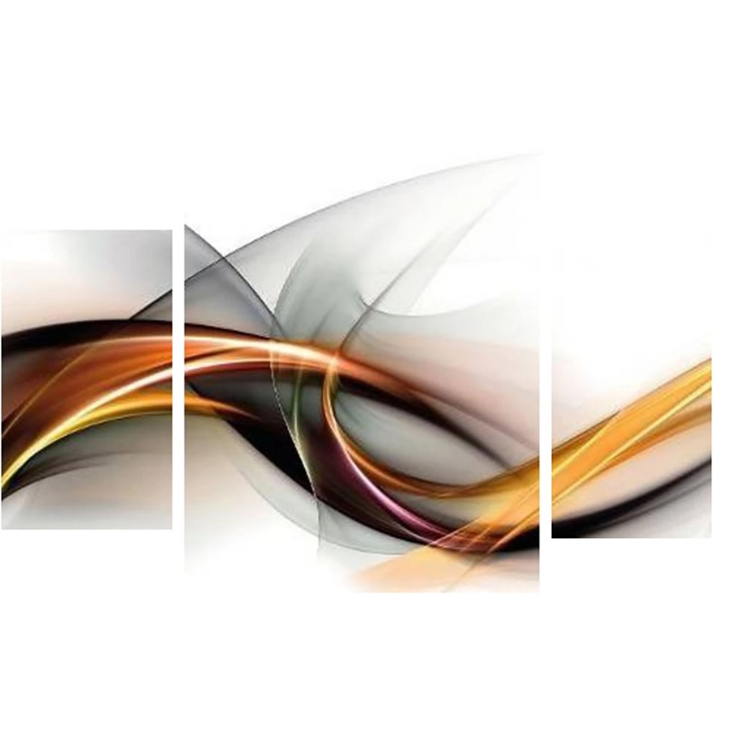 Bondecor 3dílná sada obrazů Abstract 50 x 70 cm