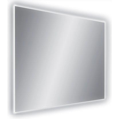 A-Interiéry Zrcadlo Nikola LED 1/80 s osvětlením , 80 x 65 x 3 cm