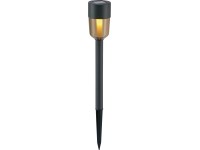 VLC LED solární svítidlo Locano 1 x LED teplá bílá, IP 44, pr. 4,5 x 35 cm, 4 ks