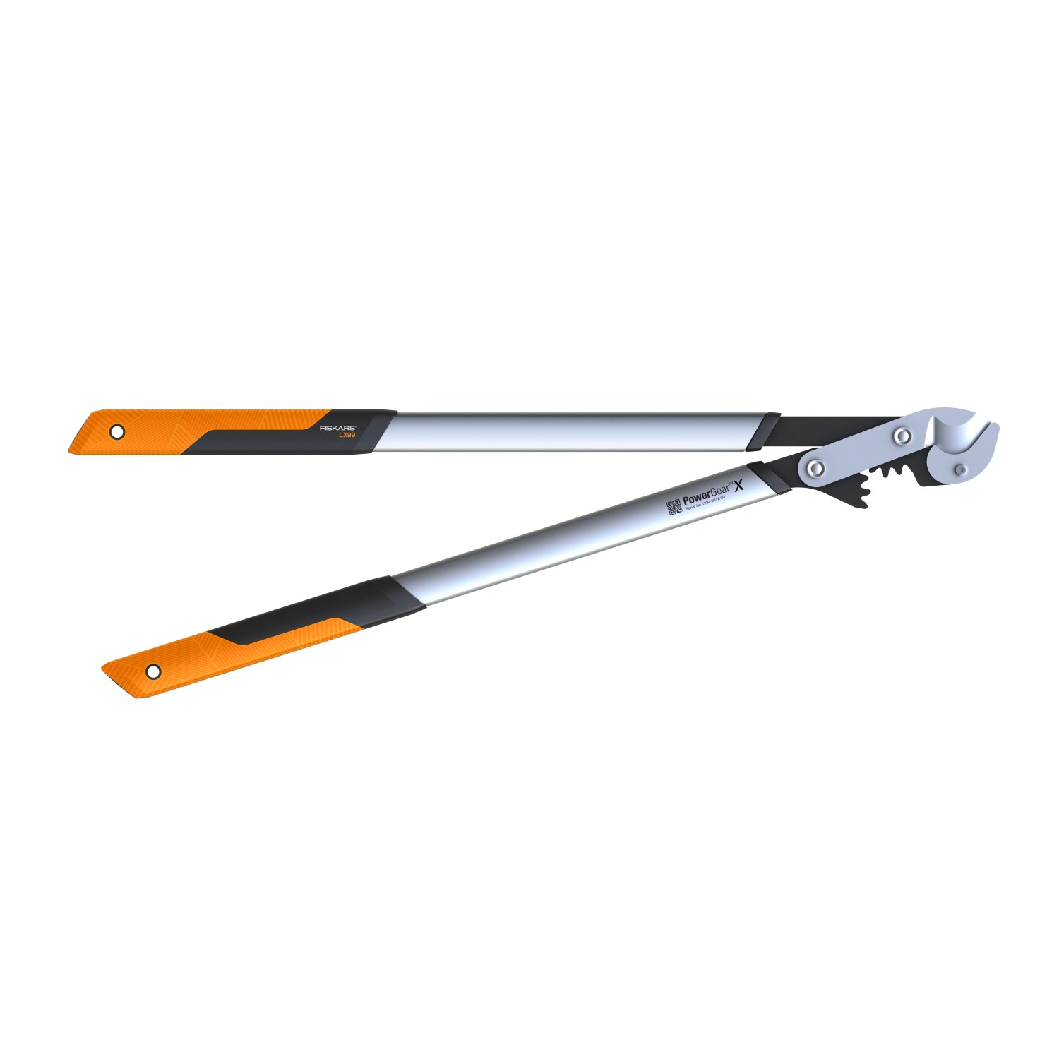 Fiskars Kovadlinkové nůžky na silné větve s převodem PowerGearX LX99 (L), 80 cm