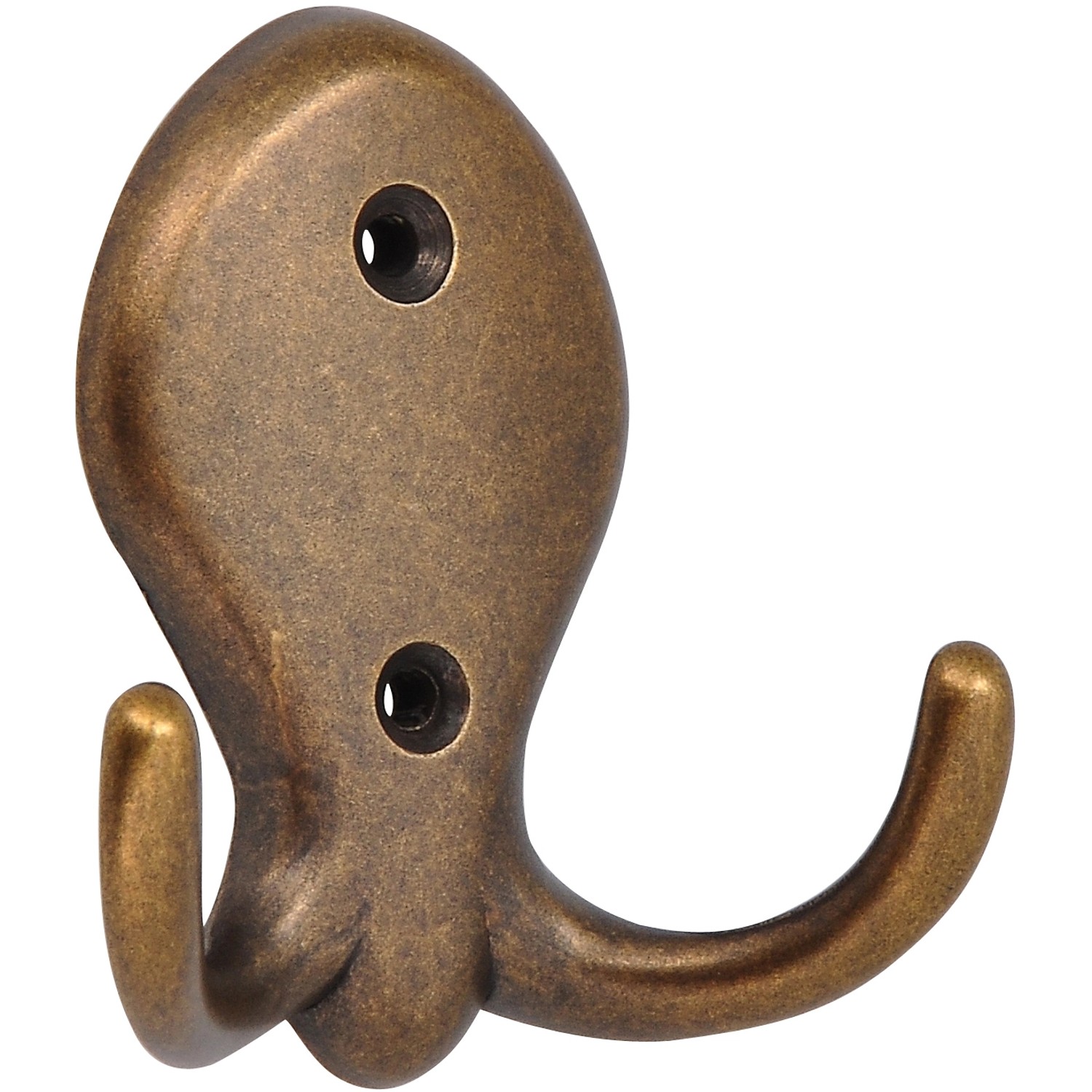 Siro Háček 704 kovový mosazný starožitný vzdálenost otvorů 32 mm