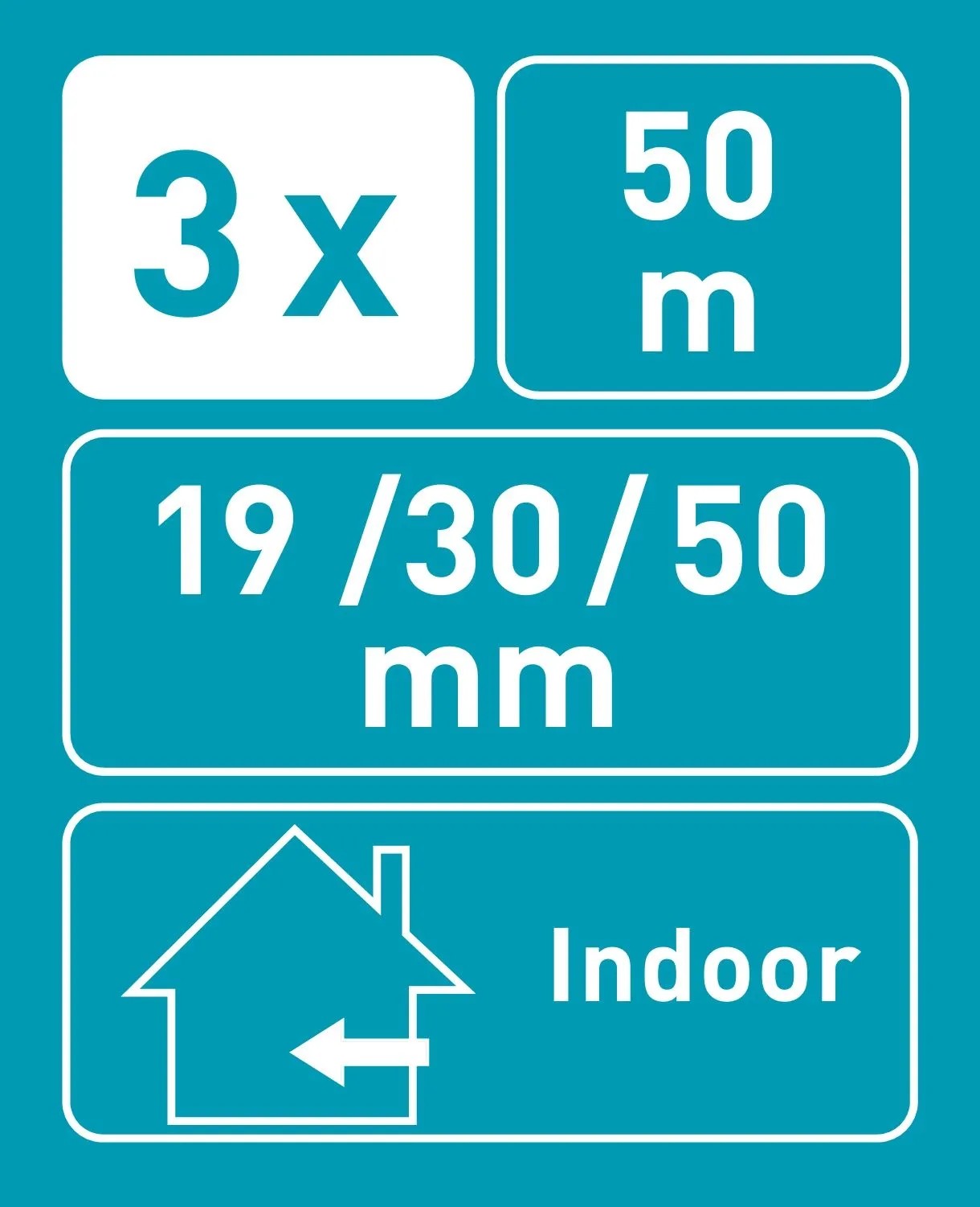 Sada maskovacích pásek 50 m x 19 / 30 / 50 mm, béžová nakoupit u OBI