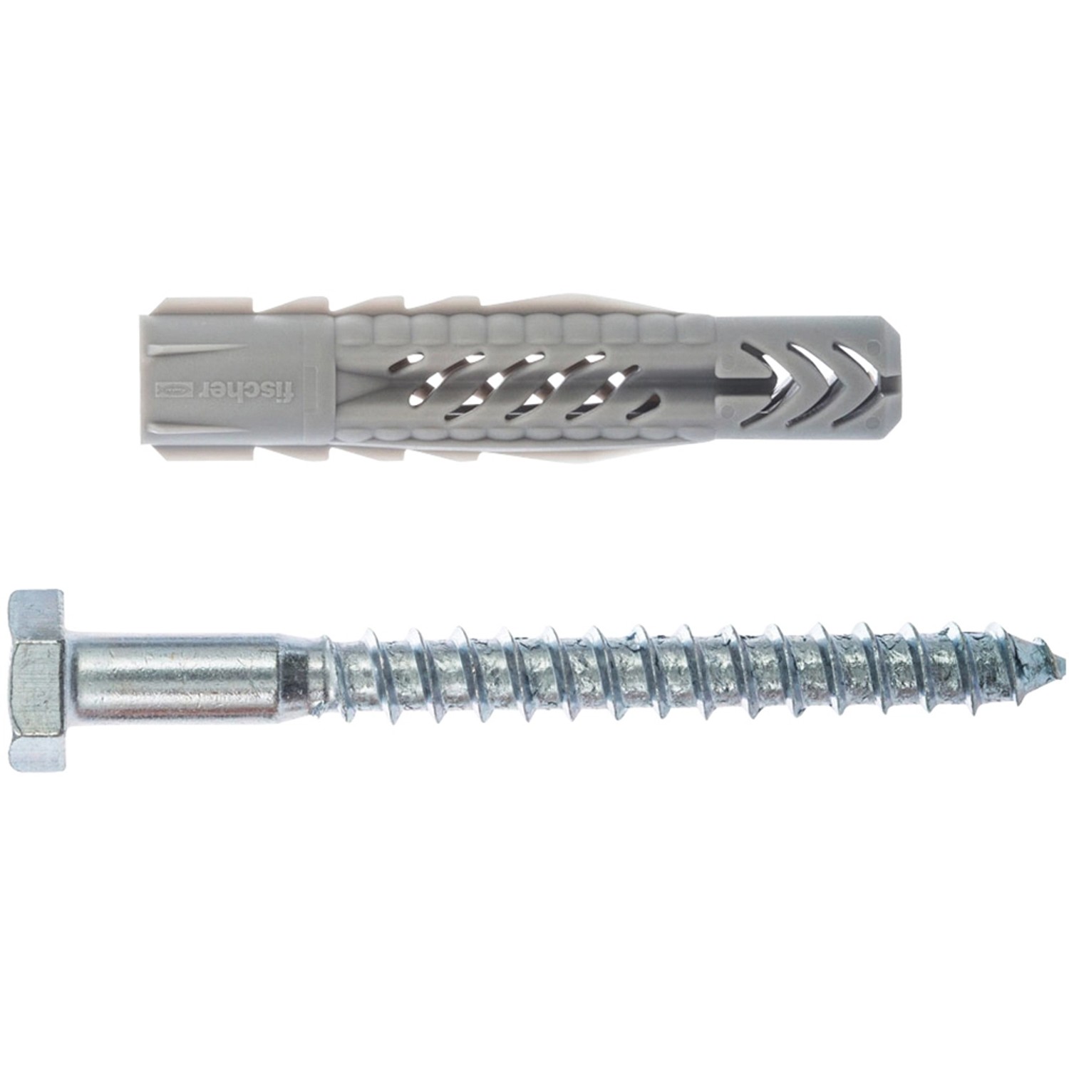 Fischer Univerzální hmoždinka UX 10 x 60 S K NV se šrouby, 4 ks